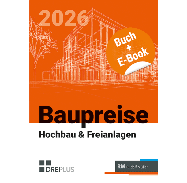 Baupreise für Hochbau und Freianlagen 2026 mit E-Book (PDF)