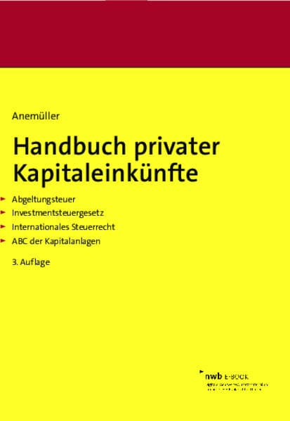 Handbuch privater Kapitaleinkünfte