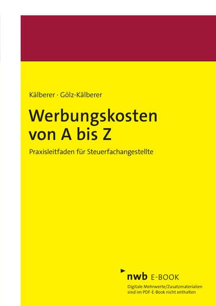 Werbungskosten von A bis Z