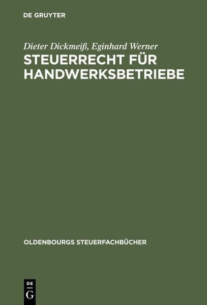 Steuerrecht für Handwerksbetriebe