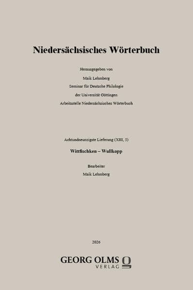 Niedersächsisches Wörterbuch