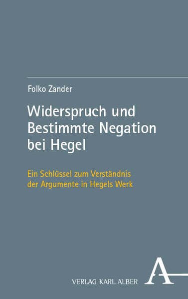 Widerspruch und Bestimmte Negation bei Hegel