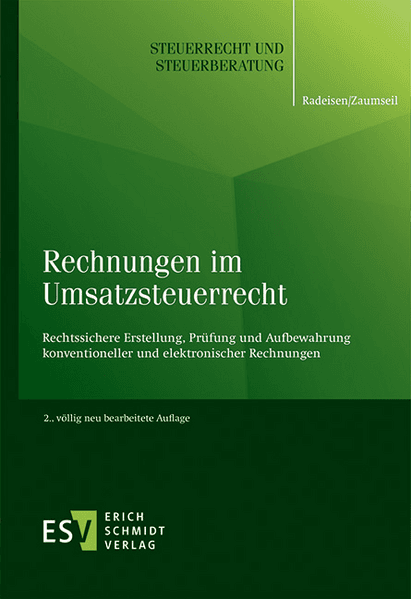 Rechnungen im Umsatzsteuerrecht