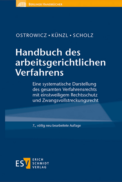 Handbuch des arbeitsgerichtlichen Verfahrens