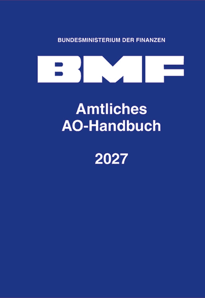 Amtliches AO-Handbuch 2027