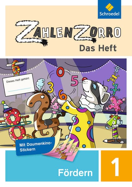 Zahlenzorro - Das Heft