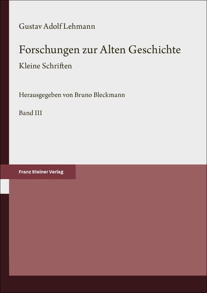 Forschungen zur Alten Geschichte. Bd. 3