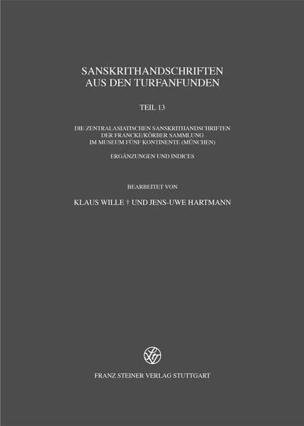 Sanskrithandschriften aus den Turfanfunden