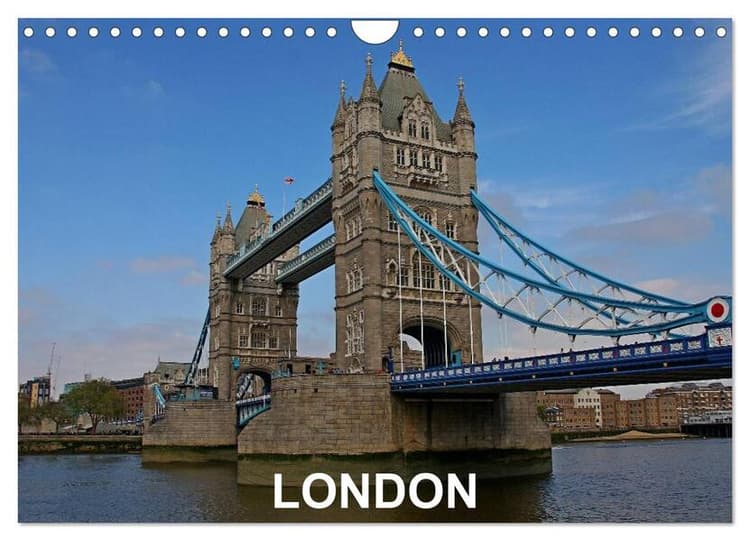 London (Wandkalender 2026 DIN A4 quer), CALVENDO Monatskalender