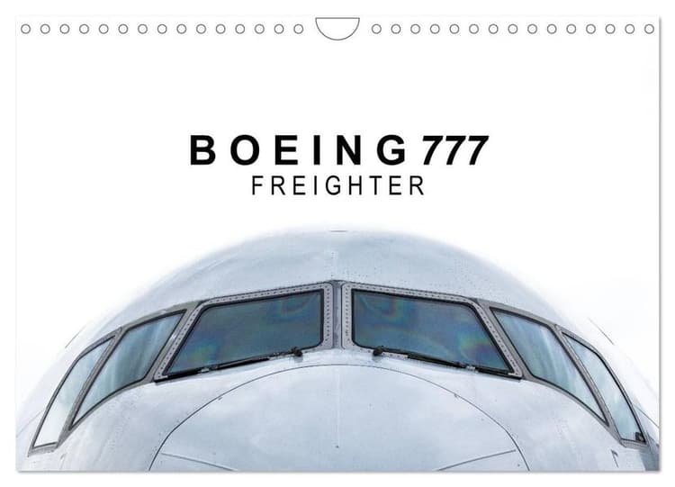 Boeing 777 Freighter (Wandkalender 2026 DIN A4 quer), CALVENDO Monatskalender