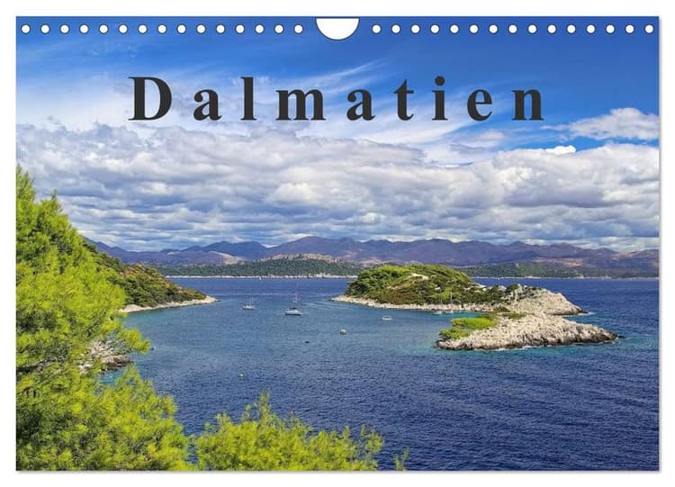 Dalmatien (Wandkalender 2026 DIN A4 quer), CALVENDO Monatskalender