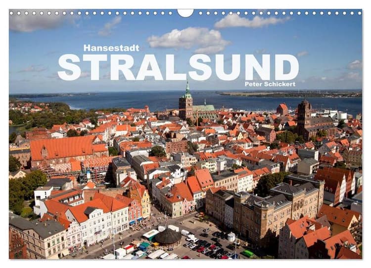 Hansestadt Stralsund (Wandkalender 2026 DIN A3 quer), CALVENDO Monatskalender