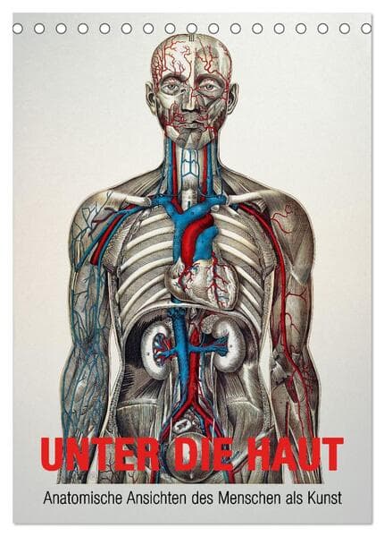 Unter die Haut (Tischkalender 2026 DIN A5 hoch), CALVENDO Monatskalender