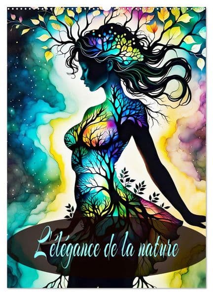 L'élégance de la nature (Calendrier mural 2026 DIN A2 horizontal), CALVENDO calendrier mensuel