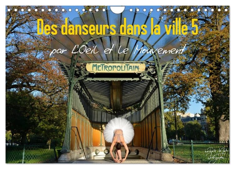 Des danseurs dans la ville 5 L'Oeil et le Mouvement (Calendrier mural 2026 DIN A4 vertical), CALVENDO calendrier mensuel