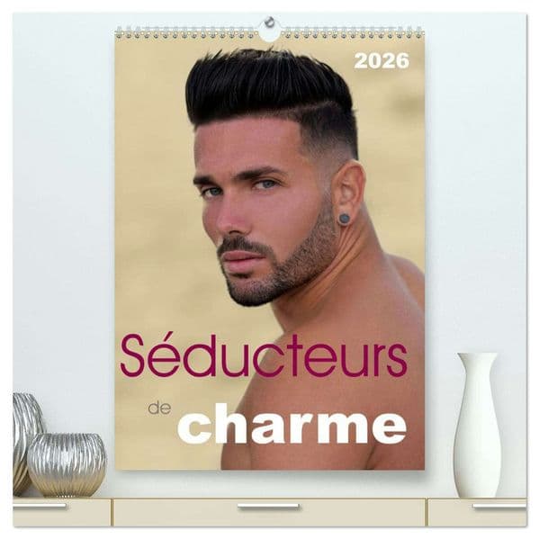 Séducteurs de charme (Calendrier mural 2026 DIN A2 horizontal) calendrier de bureau