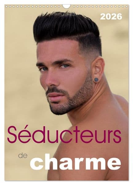Séducteurs de charme (Calendrier mural 2026 DIN A3 horizontal), CALVENDO calendrier mensuel