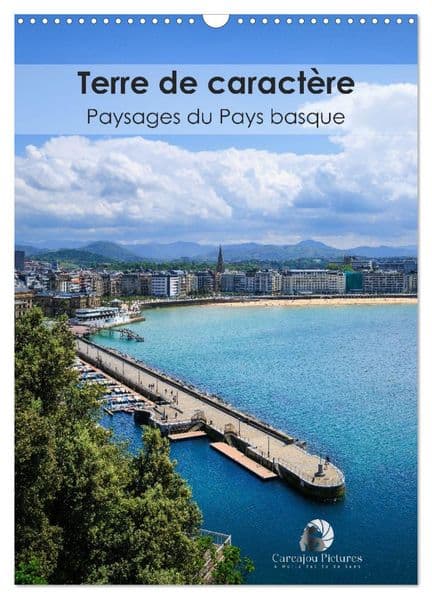 Terre de caractère - Paysages du Pays basque (Calendrier mural 2027 DIN A3 horizontal), CALVENDO calendrier mensuel