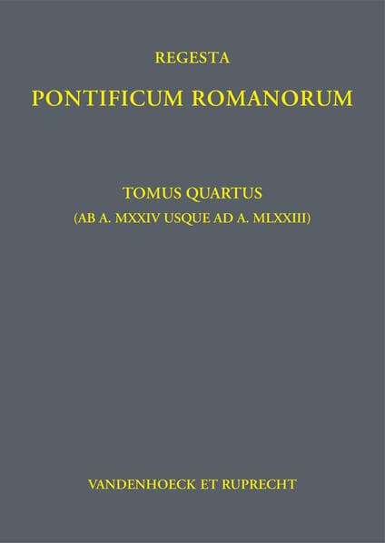 Regesta Pontificum Romanorum