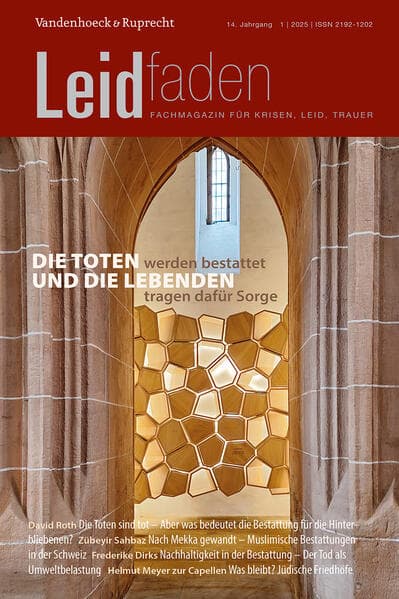 Die Toten werden bestattet und die Lebenden tragen dafür Sorge