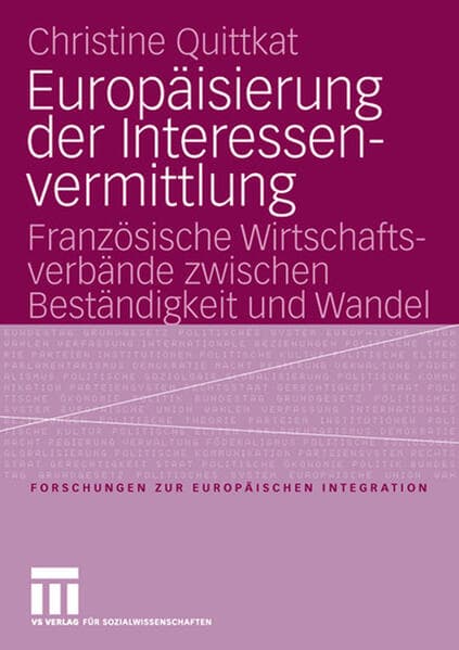 Europäisierung der Interessenvermittlung