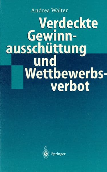 Verdeckte Gewinnausschüttung und Wettbewerbsverbot