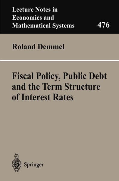 Fiscal Policy, Public Debt and the Term Structure of Interest Rates