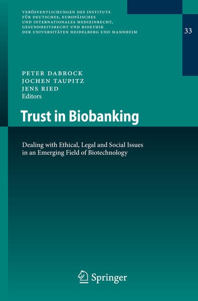 Trust in Biobanking