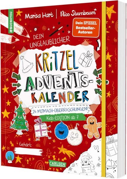 #buch4you: Kritzel-Mitmach-Adventskalender