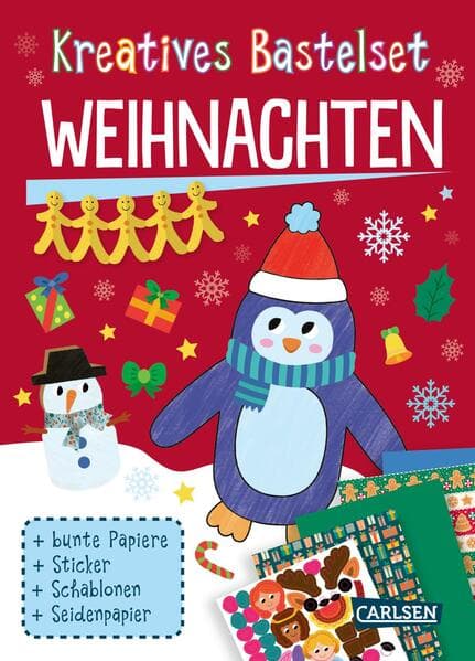 Bastelset für Kinder: Kreatives Bastelset: Weihnachten 2025
