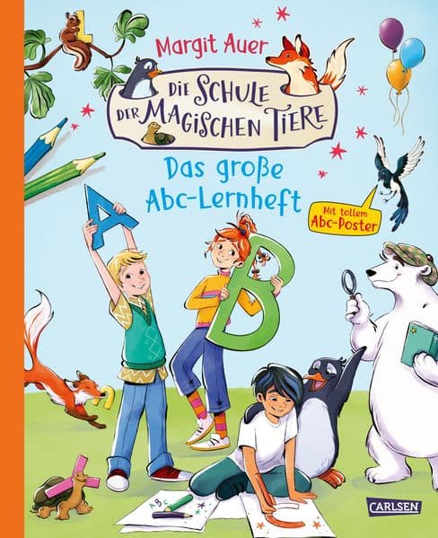 Die Schule der magischen Tiere Beschäftigung: Das große ABC-Lernheft
