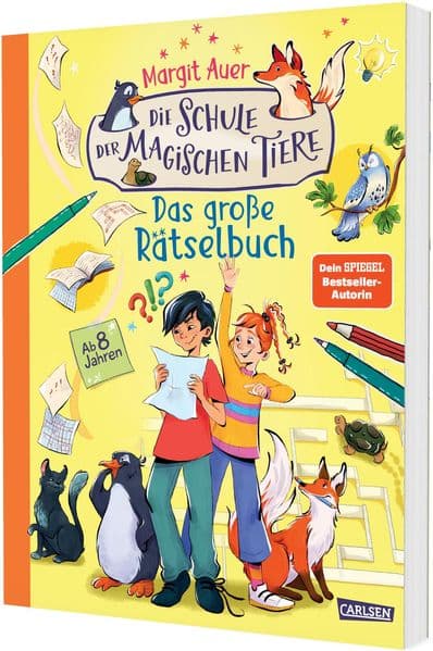 Die Schule der magischen Tiere Beschäftigung: Das große Rätselbuch