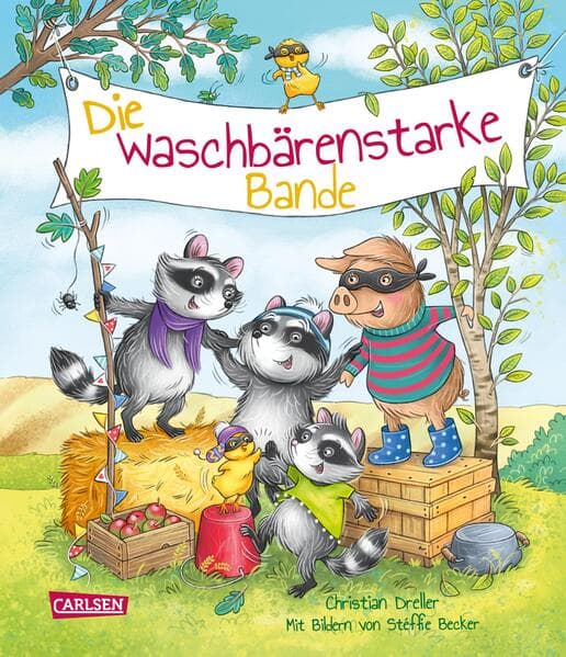 Die waschbärenstarke Bande
