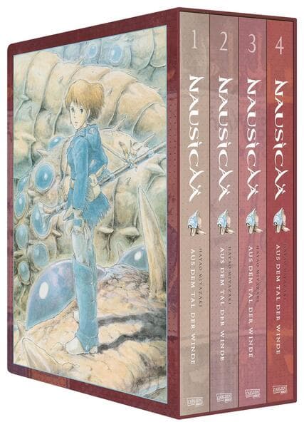 Nausicaä aus dem Tal der Winde, Doppelband-Edition Bände 1-4 im Schuber
