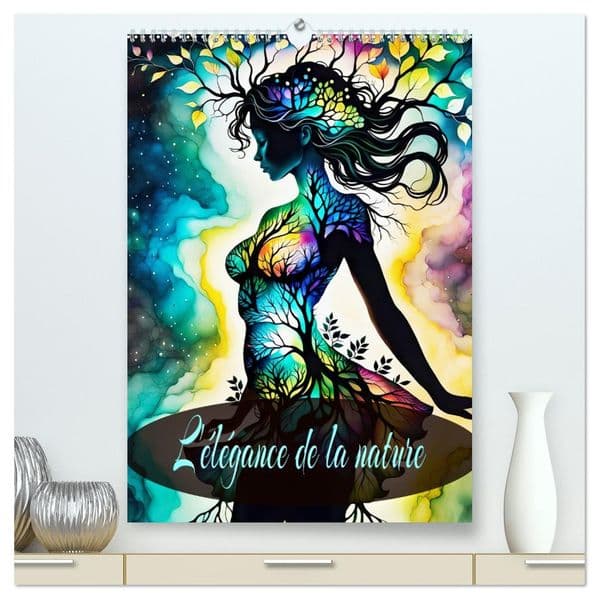 L'élégance de la nature (Calendrier mural haut de gamme 2027 DIN A2 horizontal), CALVENDO calendrier mensuel