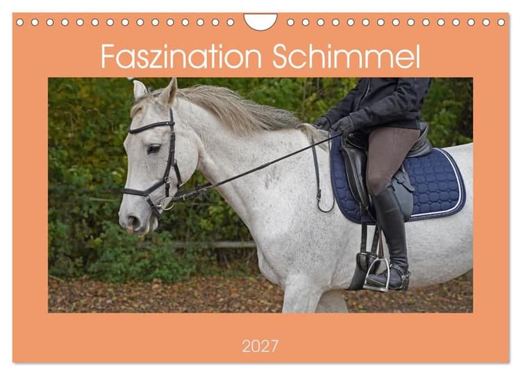 Faszination Schimmel (Wandkalender 2027 DIN A4 quer), CALVENDO Monatskalender