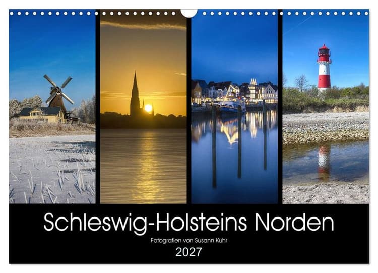 Schleswig-Holsteins Norden (Wandkalender 2027 DIN A3 quer), CALVENDO Monatskalender