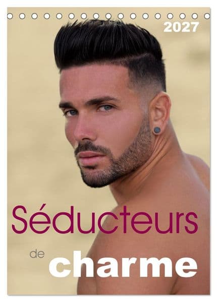 Séducteurs de charme (Calendrier de bureau 2027 DIN A5 horizontal), CALVENDO calendrier mensuel