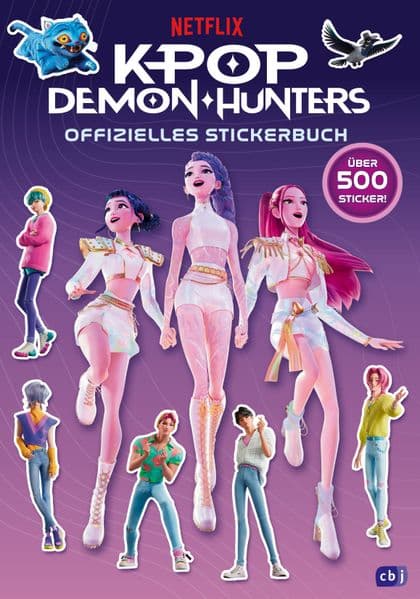 KPop Demon Hunters - Offizielles Stickerbuch