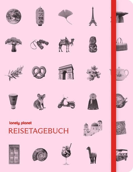 LONELY PLANET Bildband Lonely Planet Reisetagebuch - rosa