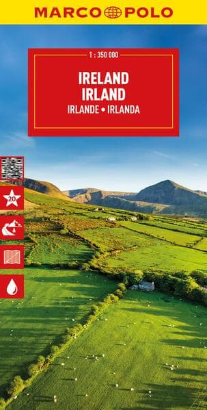 MARCO POLO Reisekarte Irland 1:350.000