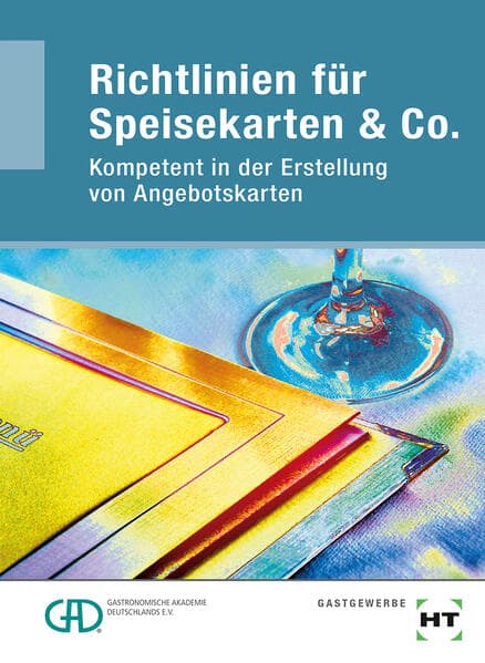 Richtlinien für Speisekarten & Co