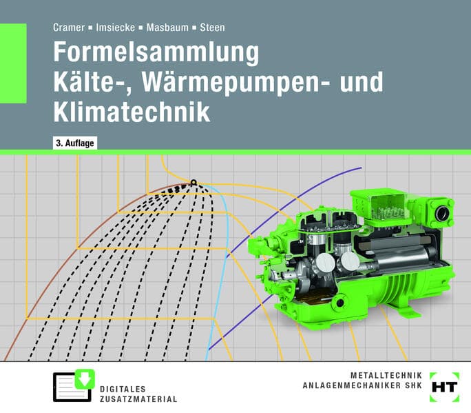 eBook inside: Buch und eBook Formelsammlung Kälte-, Wärmepumpen- und Klimatechnik