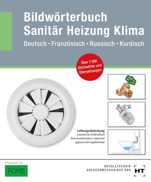eBook inside: Buch und eBook Bildwörterbuch Sanitär, Heizung, Klima