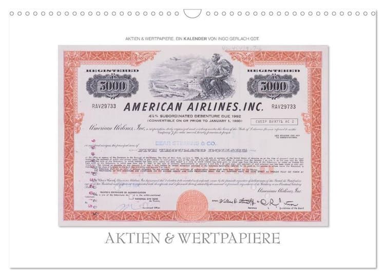 Aktien & Wertpapiere (Wandkalender 2027 DIN A3 quer), CALVENDO Monatskalender