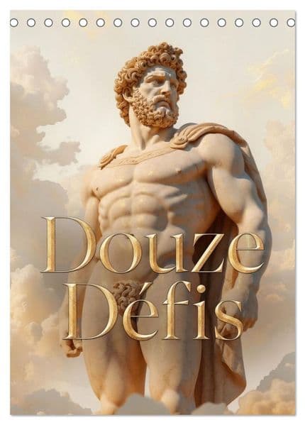 Douze défis (Calendrier de bureau 2027 DIN A5 horizontal), CALVENDO calendrier mensuel