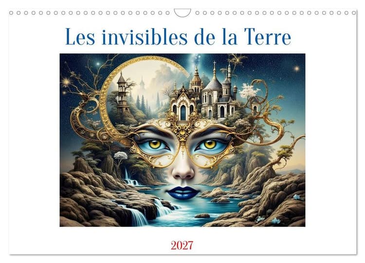 Les invisibles de la Terre (Calendrier mural 2027 DIN A3 vertical), CALVENDO calendrier mensuel