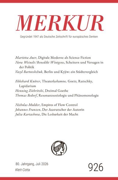MERKUR 7/2026, Jg.80