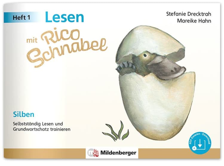 Lesen mit Rico Schnabel, Heft 1: Silben