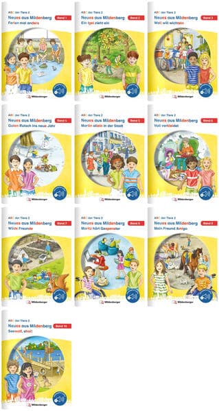 Paket - Neues aus Mildenberg - Geschichten von Mia, Mio und ihren Freunden, Klasse 2 1-10
